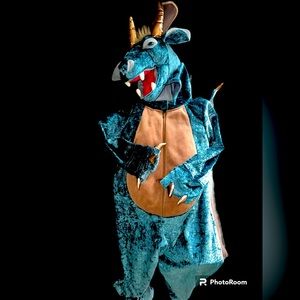 Kids FAO Schwarz Dragon Halloween Costume size 4T